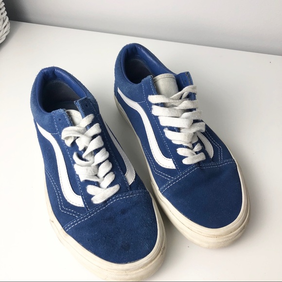 royal blue suede vans